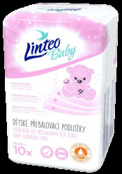 LINTEO Dětské přebalovací podložky 10 ks