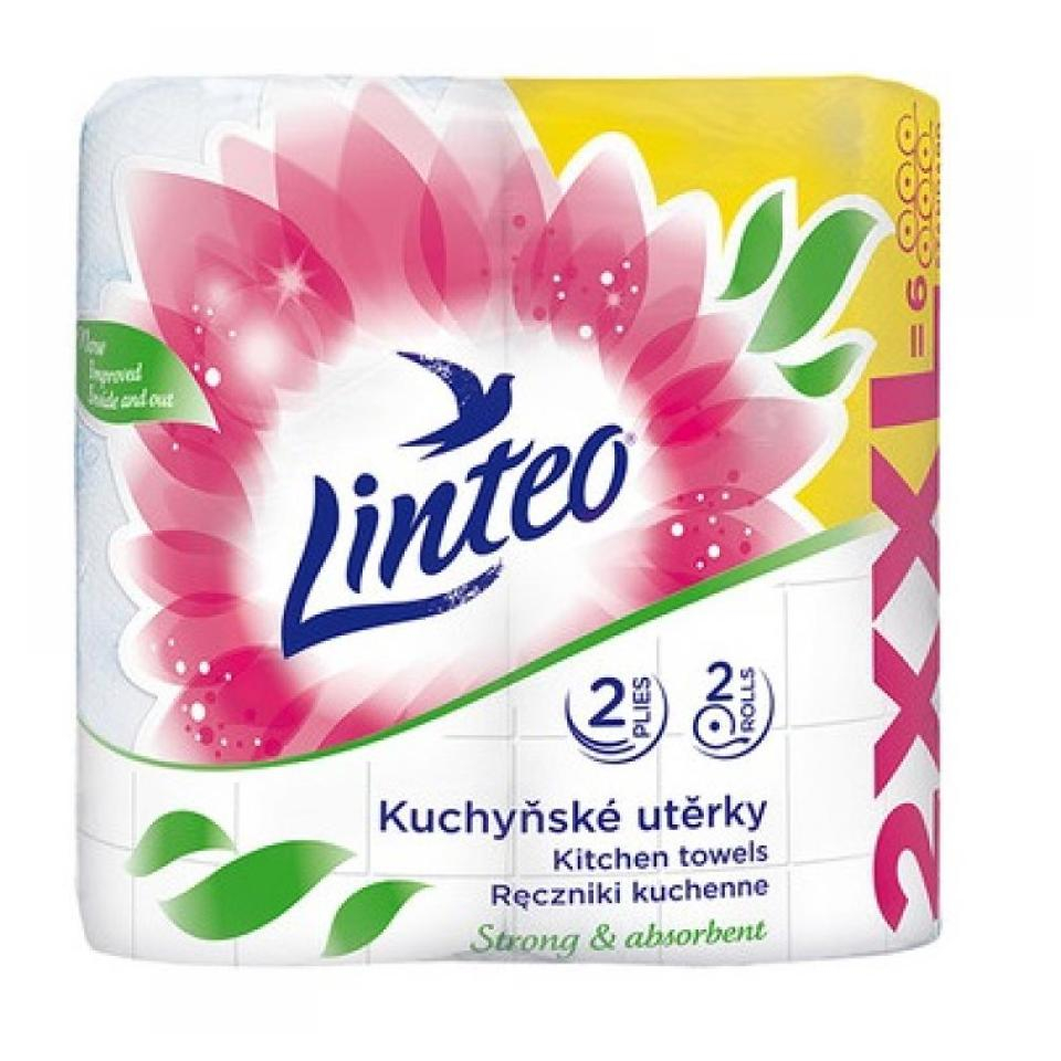 LINTEO Kuchyňské utěrky XXL 2-vrstvé 2x30 m