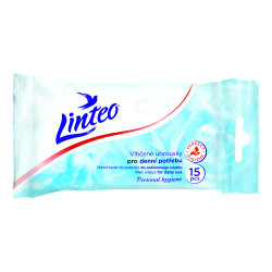 LINTEO Vlhčené ubrousky pro denní potřebu 15 ks