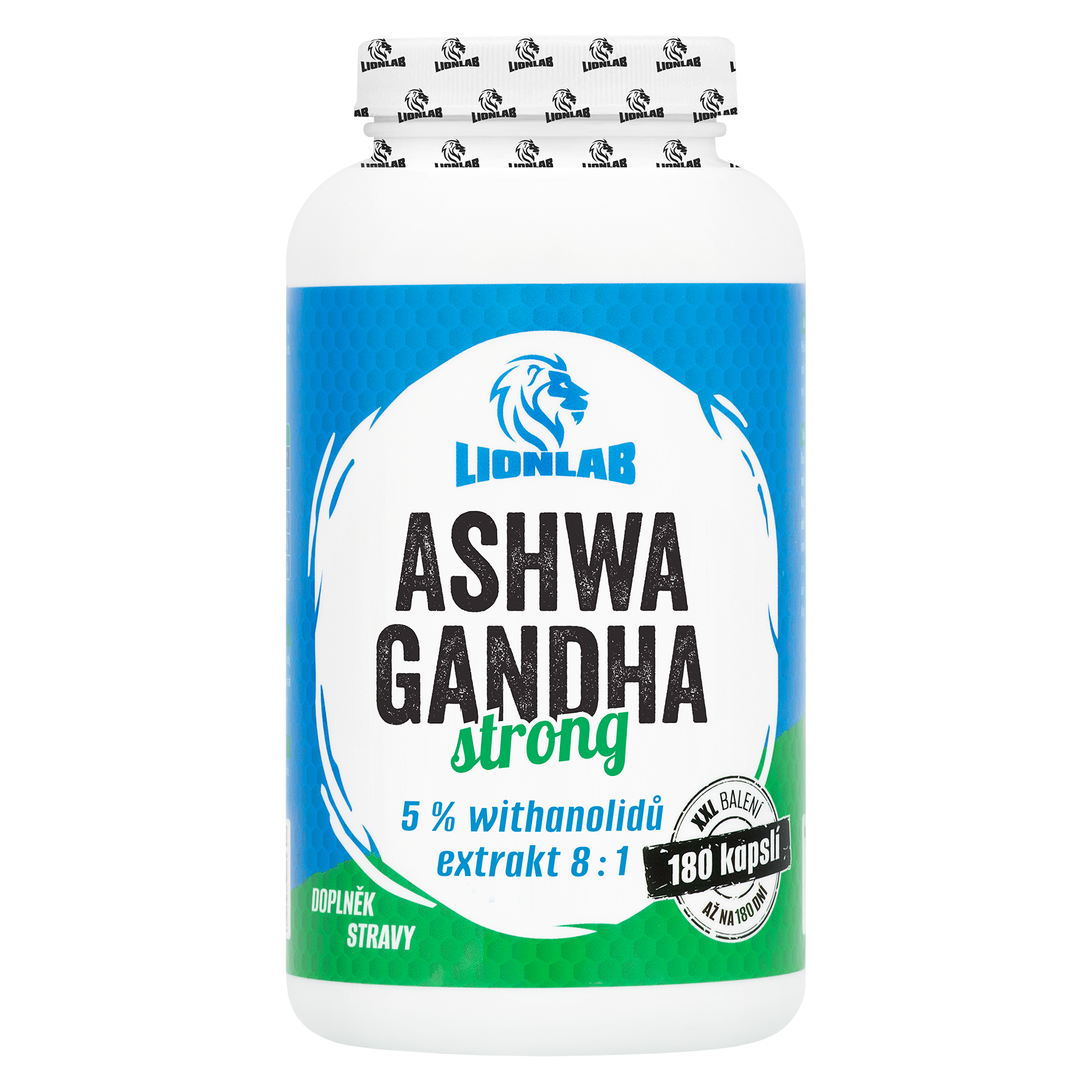 Lionlab Ashwagandha Strong XXL 180 cps