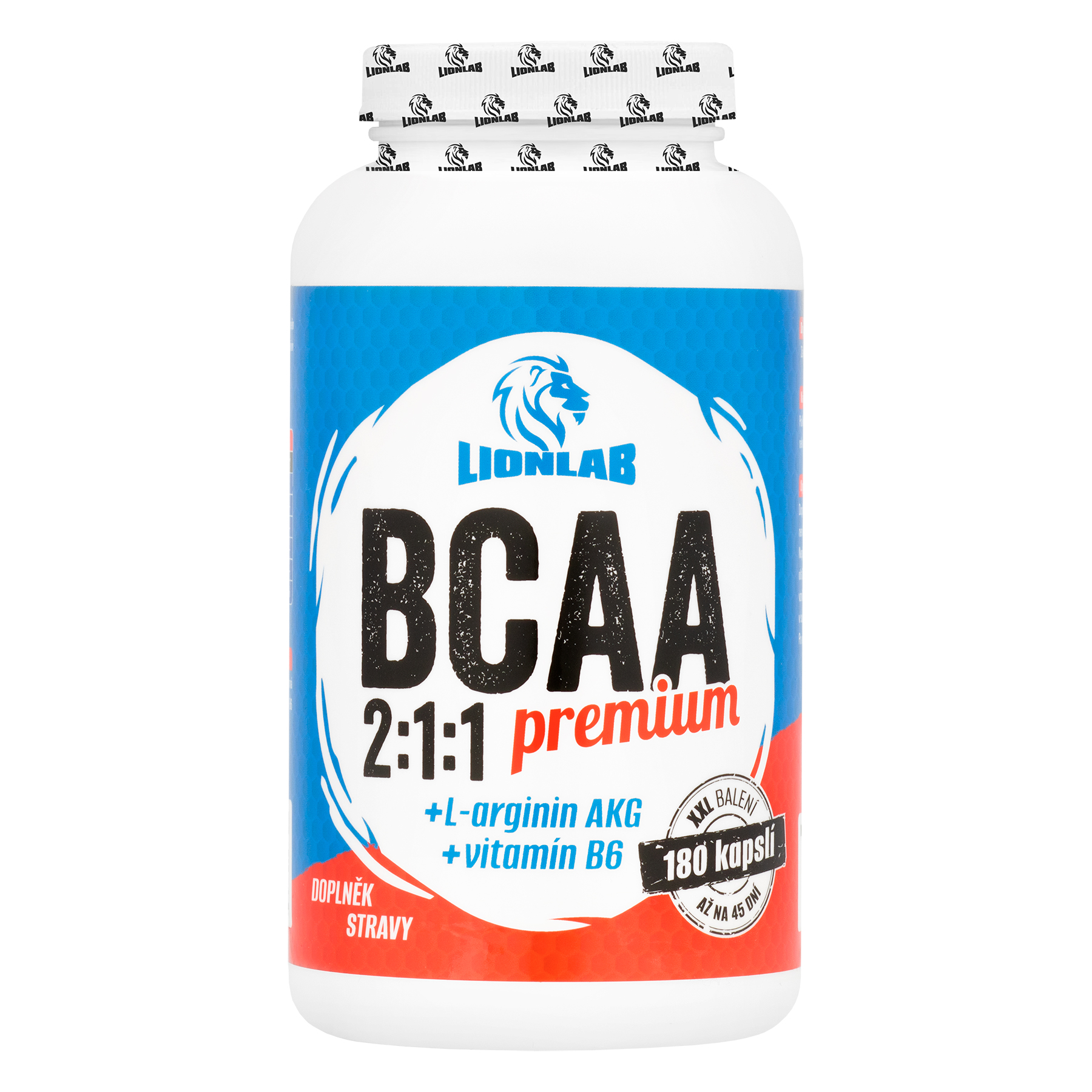 Lionlab BCAA 2:1:1 Premium XXL 180 cps
