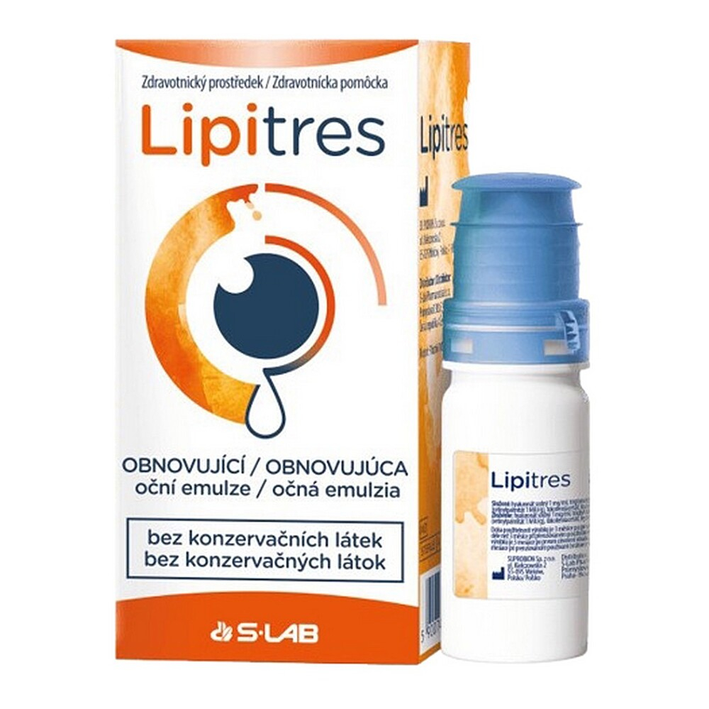 LIPITRES Obnovující oční emulze 10 ml