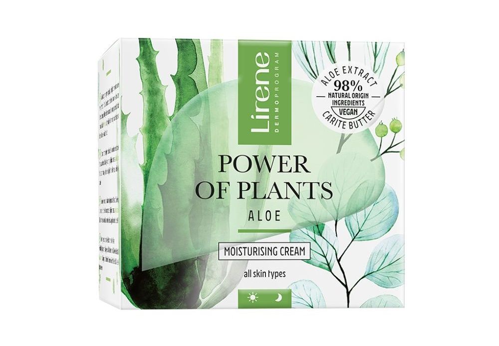 Lirene Power of Plants Aloe hydratační pleťový krém 50 ml