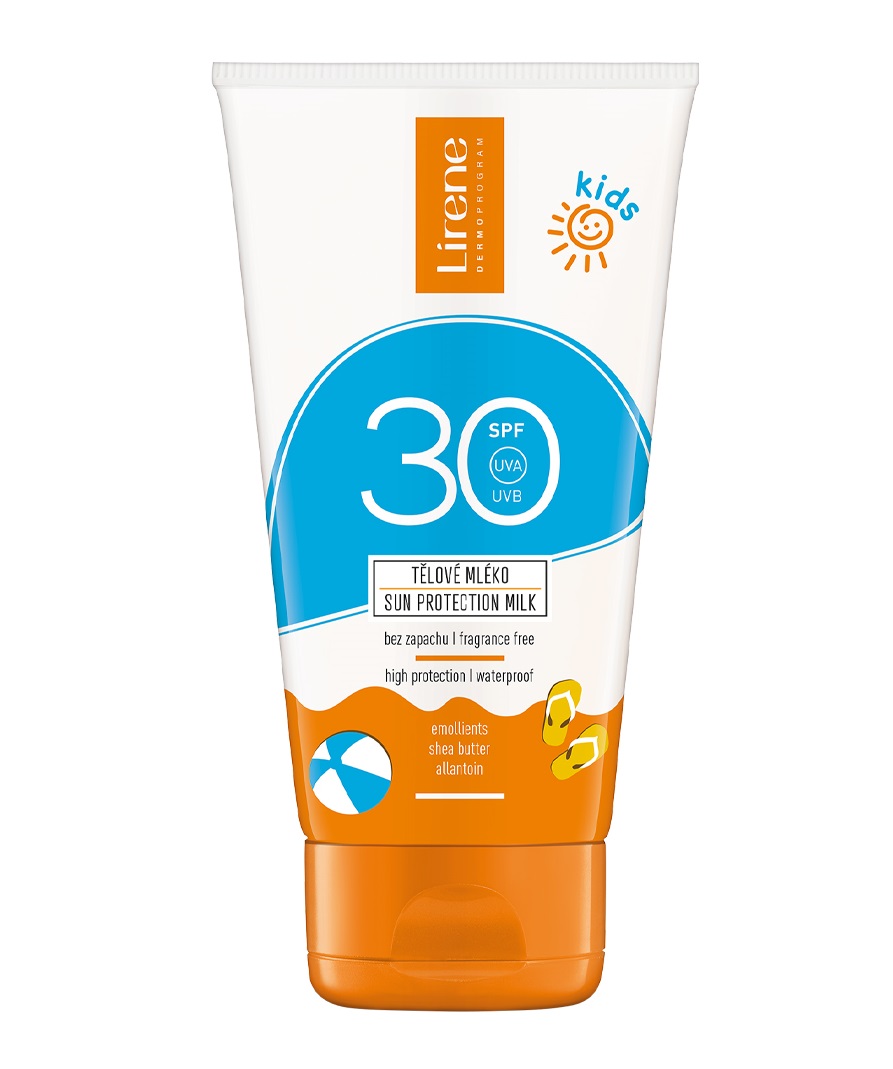 Lirene Sun Kids Tělové mléko SPF30 150 ml