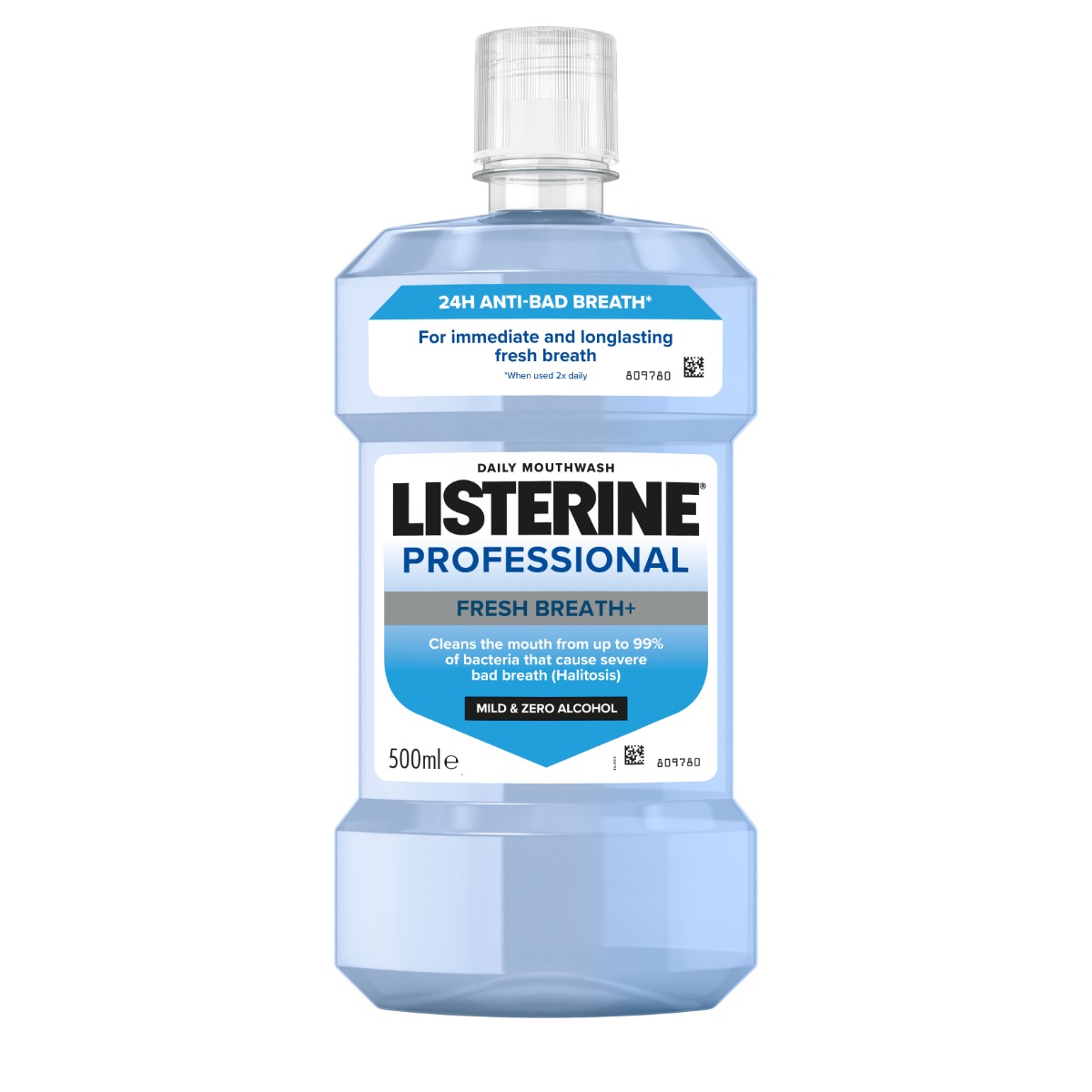Listerine Professional fresh breath+ ústní voda 500 ml