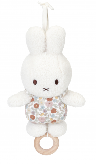 LITTLE DUTCH Hudební králíček miffy vintage kytičky