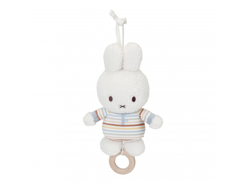 LITTLE DUTCH Hudební králíček miffy vintage proužky