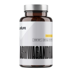 Livlife Ashwagandha KSM-66 300 mg 90 kapslí