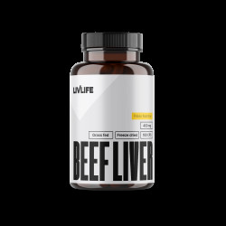 LIVLIFE Grass fed beef liver 180 kapslí