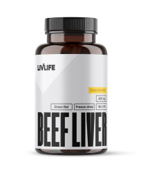 Livlife Grass Fed Beef Liver 400 mg 180 kapslí