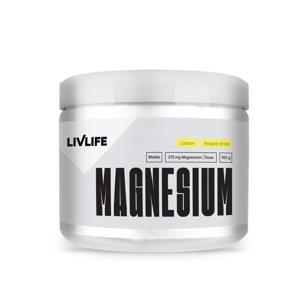 LIVLIFE Magnesium malate 15% drink citron 102 g