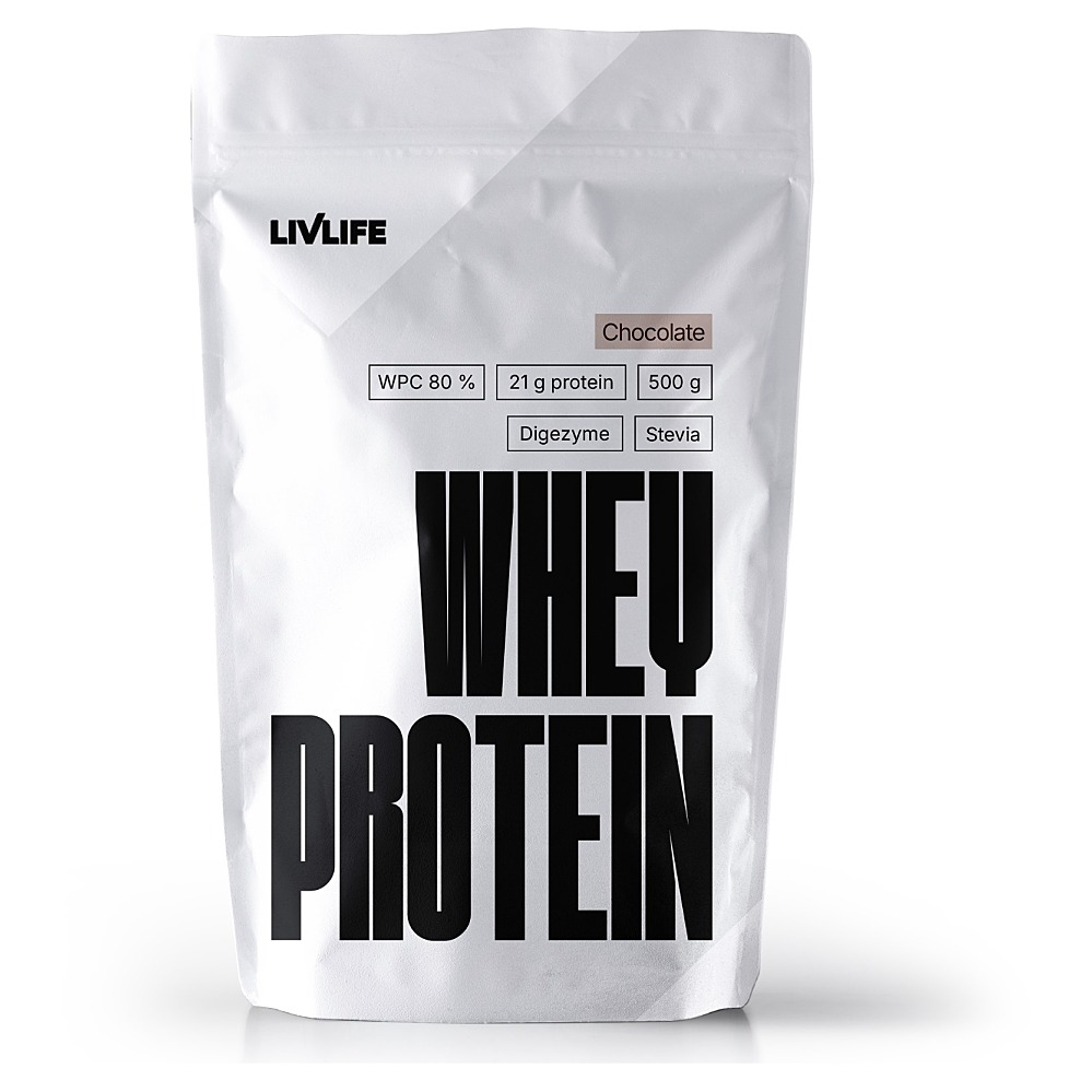 LIVLIFE Whey protein čokoláda 500 g