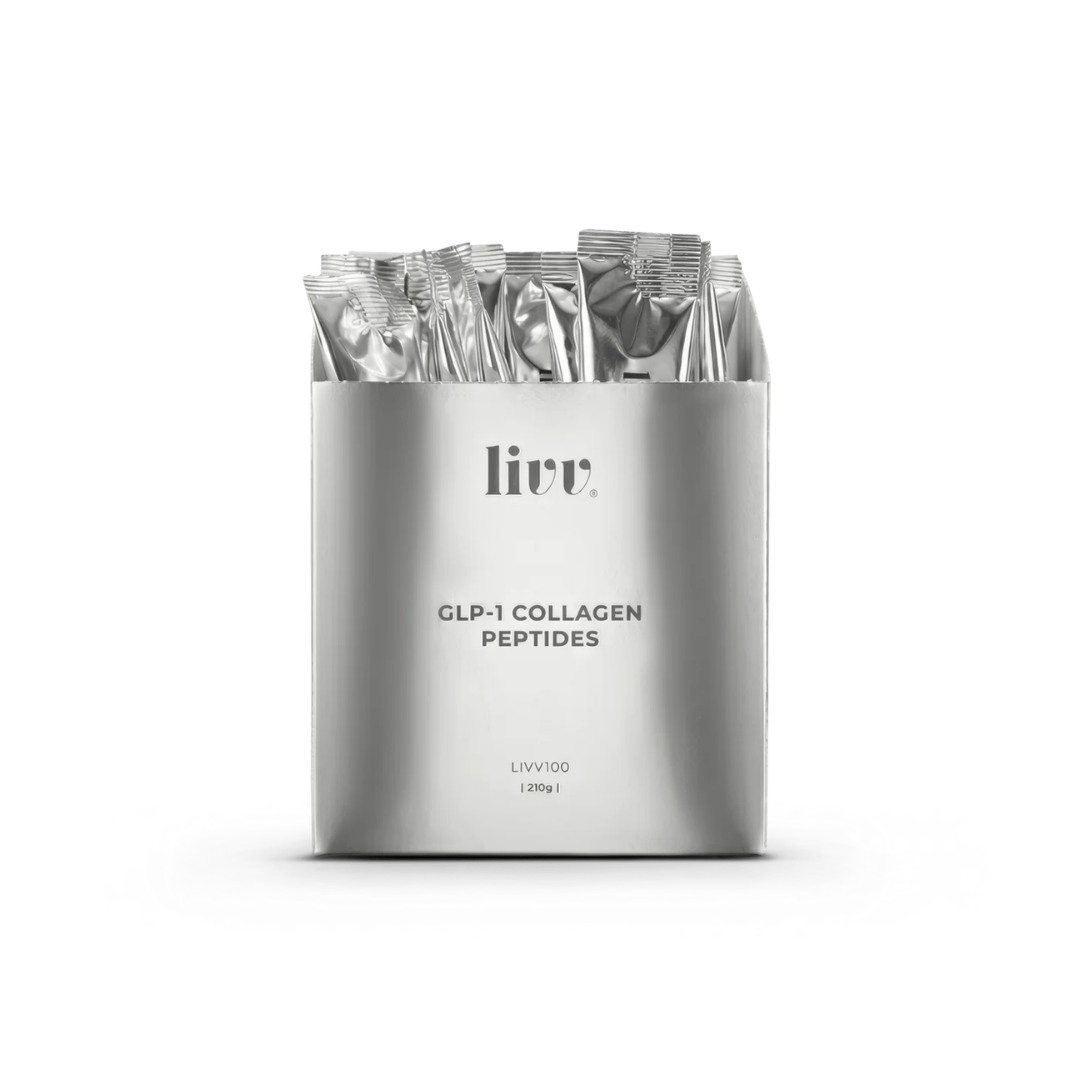 LIVV GLP-1 Collagen Peptides lesní ovoce – 30×7 g