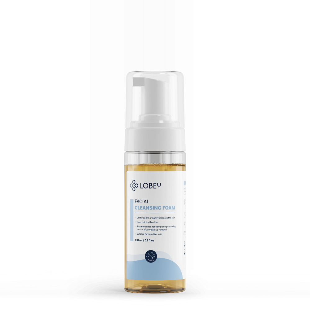 LOBEY Obličejová mycí pěna BIO 150 ml