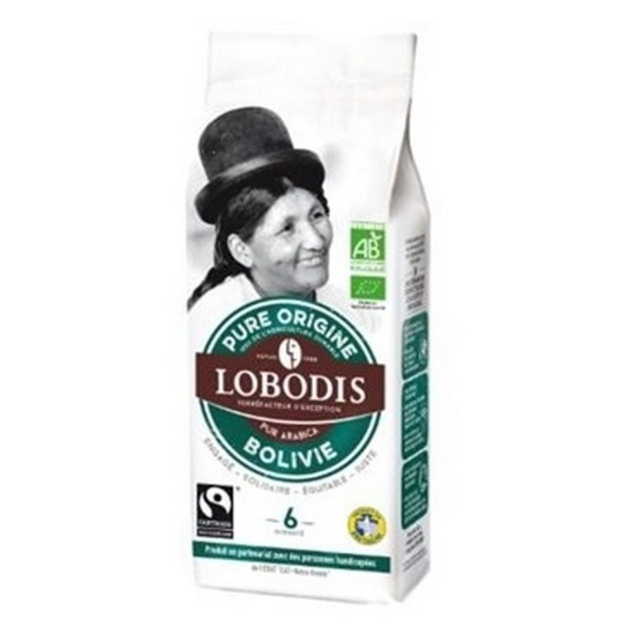 LOBODIS Mletá káva z Bolívie BIO 250 g