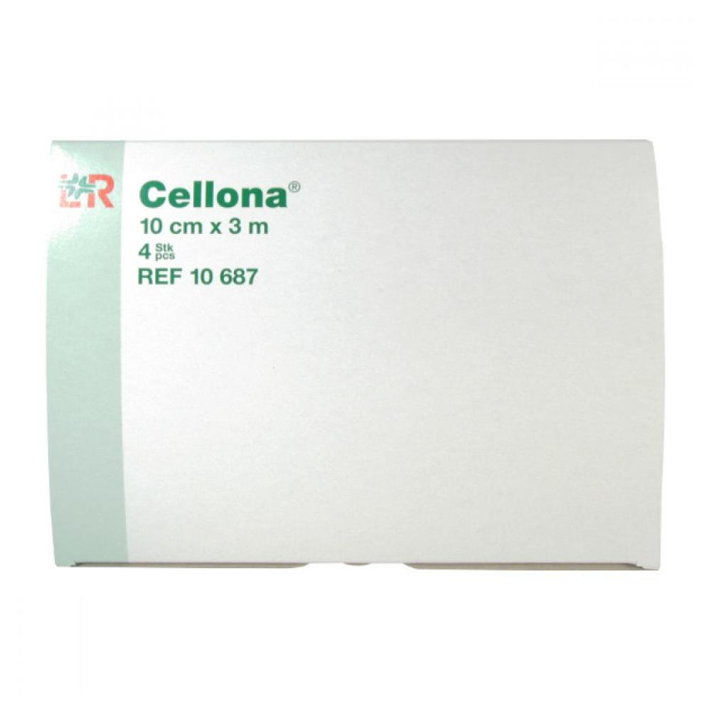 LOHMANN & RAUSCHER Cellona vata syntetická pod tuhé obvazy 10 cm x 3 m 4 kusy