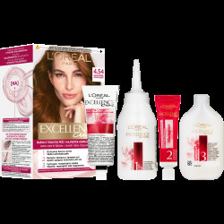 Loréal Paris Excellence Creme odstín 4.54 mahagonově měděná barva na vlasy