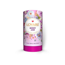 LOVARÉ Berry jam sypaný ovocno-bylinný čaj 80 g