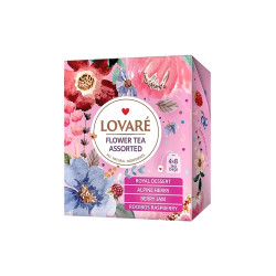 LOVARÉ Flower tea assorted kolekce čajů 32 sáčků