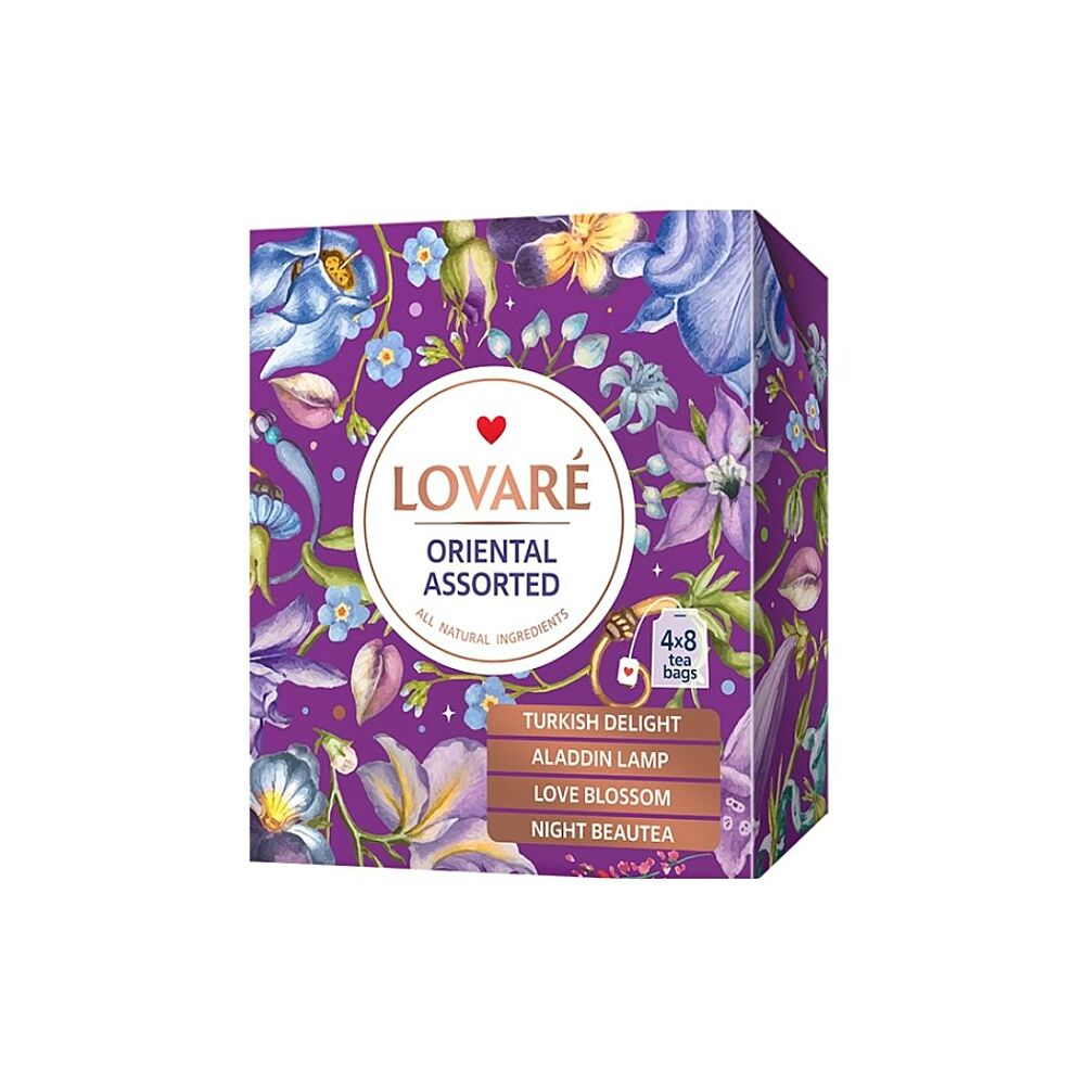 LOVARÉ Oriental assorted kolekce čajů 32 sáčků