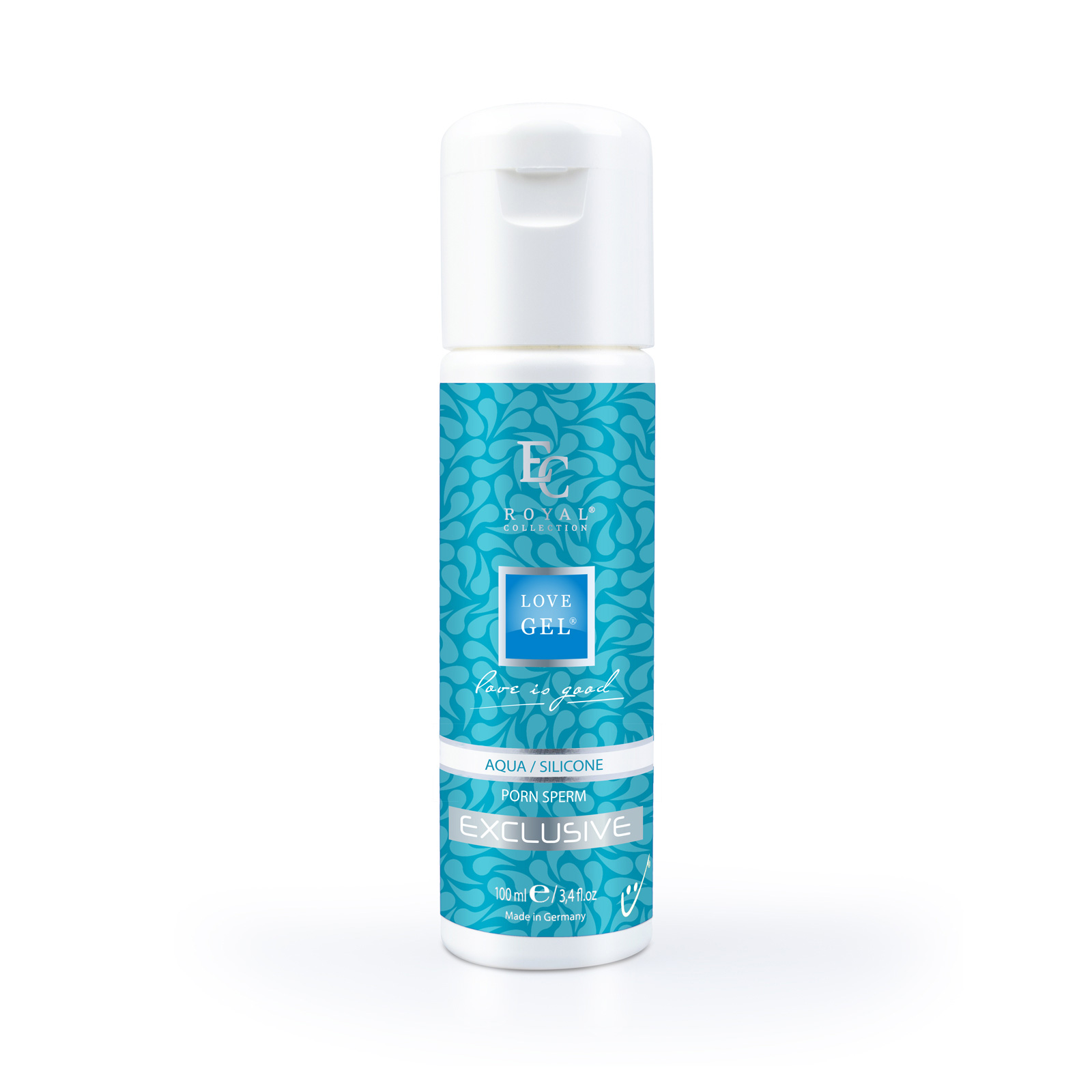 Love Gel Lubrikant - Aqua/Silicone Porn Sperm - 100ml