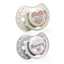 LOVI Dudlík silikonový dynamický i love 6-18m 2 kusy