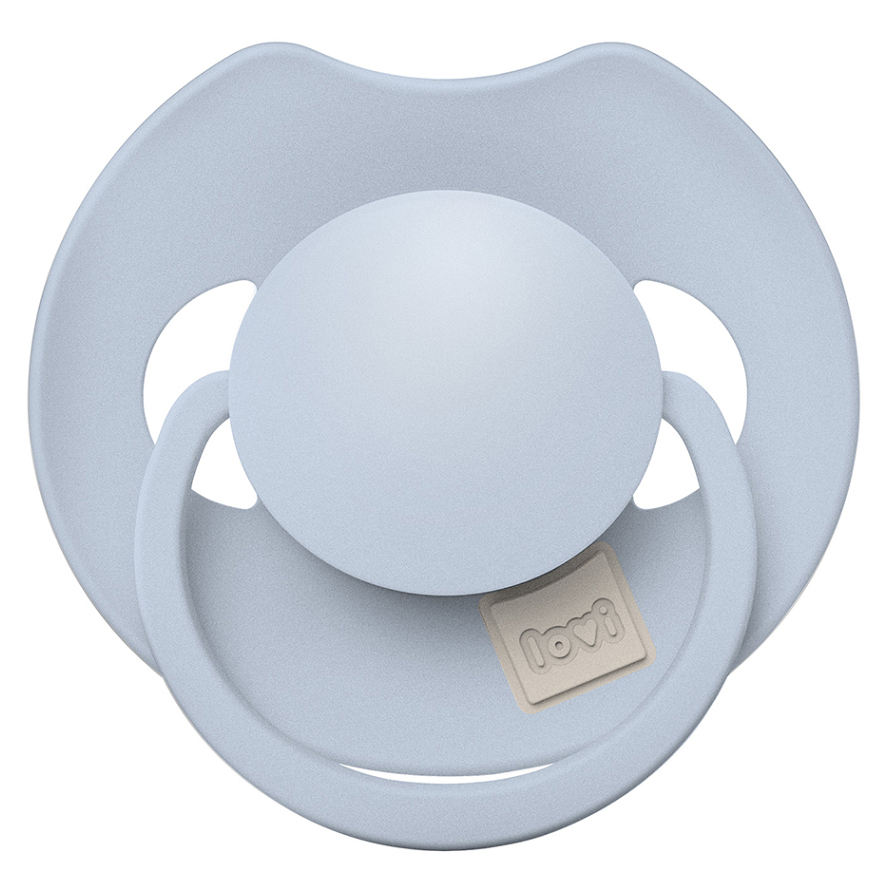 LOVI Dudlík silikonový dynamický prime 0-6m baby blue 1 kus