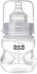 LOVI Samosterilizující láhev Super vent, bez BPA 150 ml