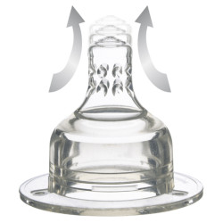 LOVI Savička silikonová rychlý Super vent 9+ měsíce 2 ks