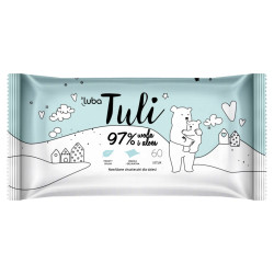 LUBA Tuli Dětské vlhčené ubrousky s 97 % vody a aloe vera 60 ks