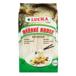 LUCKA Rýžové bezvaječné nudle 240 g