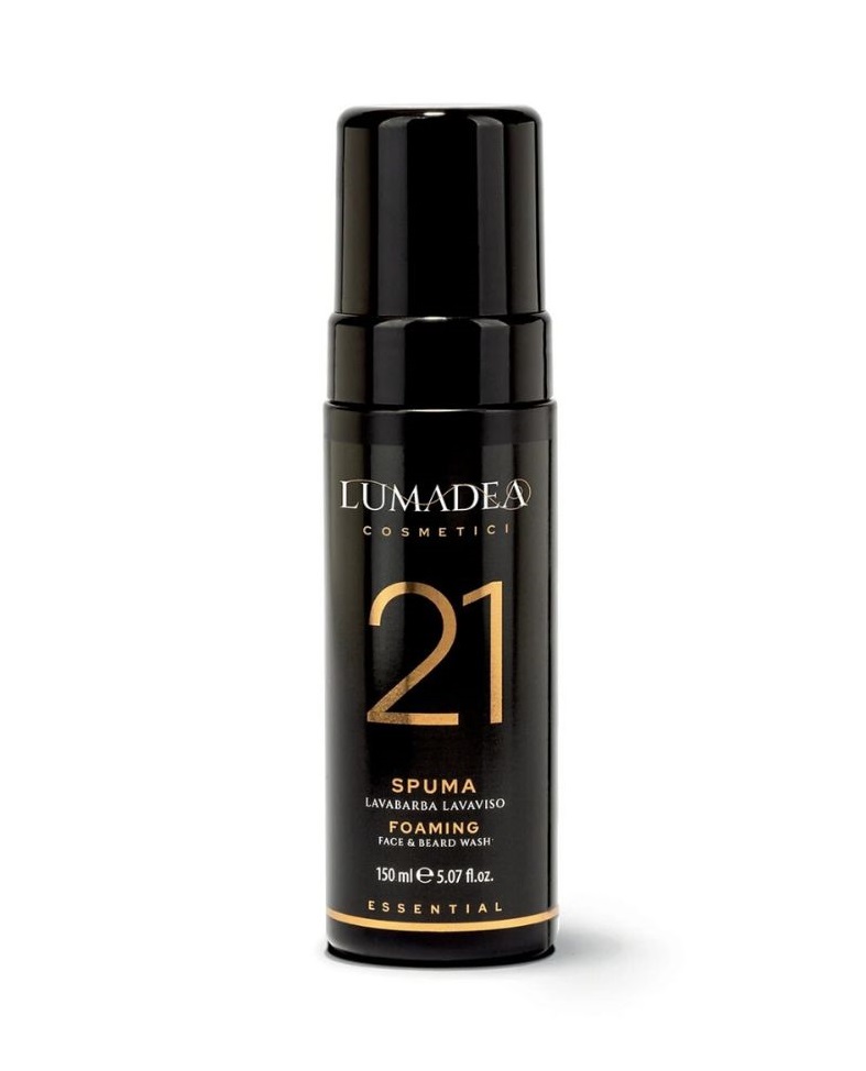 Lumadea Foaming Face & Beard Wash N.21 čisticí pěna pro muže 150 ml