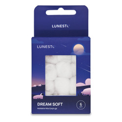 Lunesto Dream Soft špunty do uší voskové 6 párů