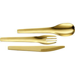 Lurch Nerez příborová sada ToGo 00240874 gold