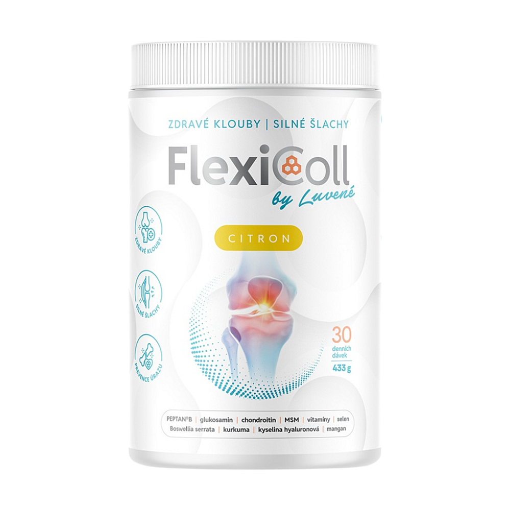 LUVENÉ FLEXICOLL Kloubní výživa citron 433 g