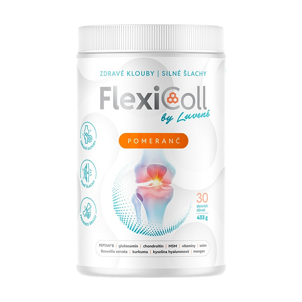 LUVENÉ FLEXICOLL Kloubní výživa pomeranč 433 g
