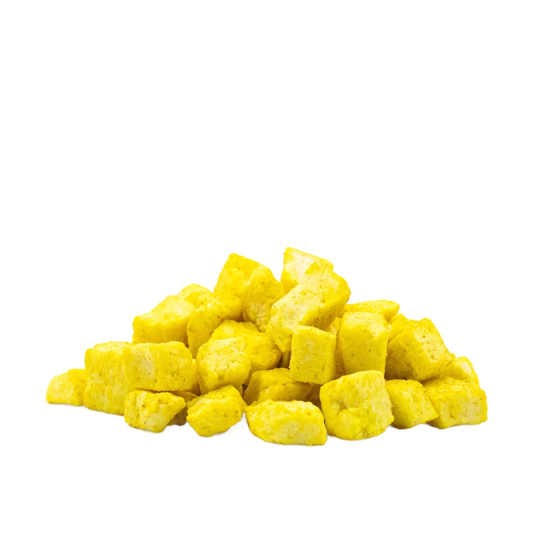 Lyopotraviny Farmářovy sýrové kostičky - curry koření, 1000 g