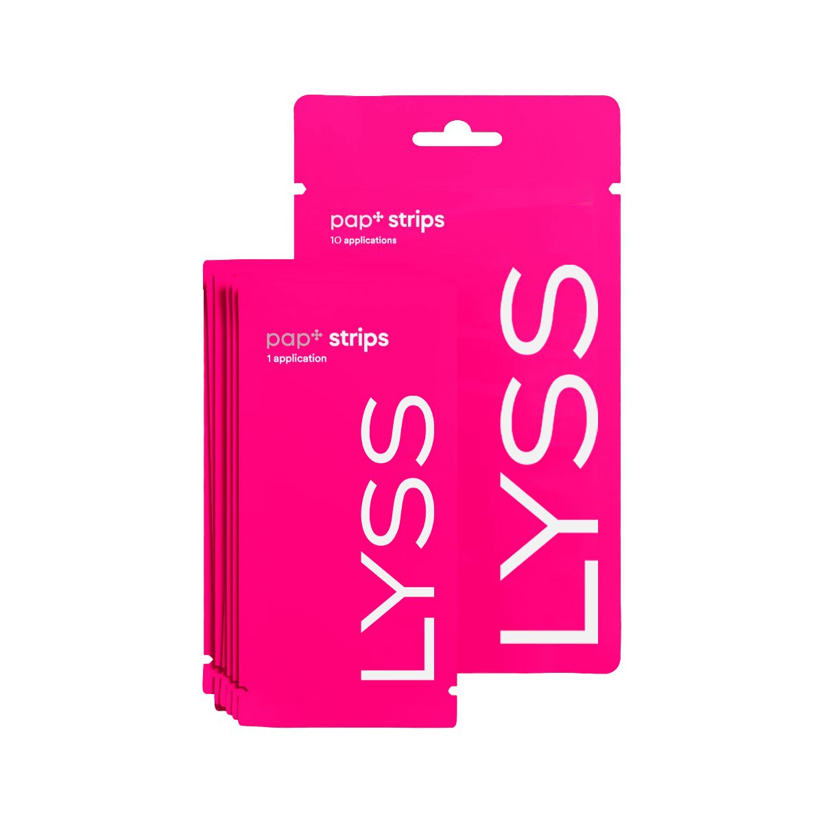 Lyss PAP+ bělicí pásky na zuby 20 ks