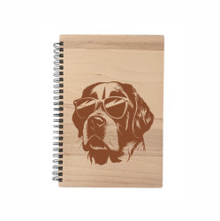 MA-NU Notýsek A5 brýle - bílý papír Bernardýn