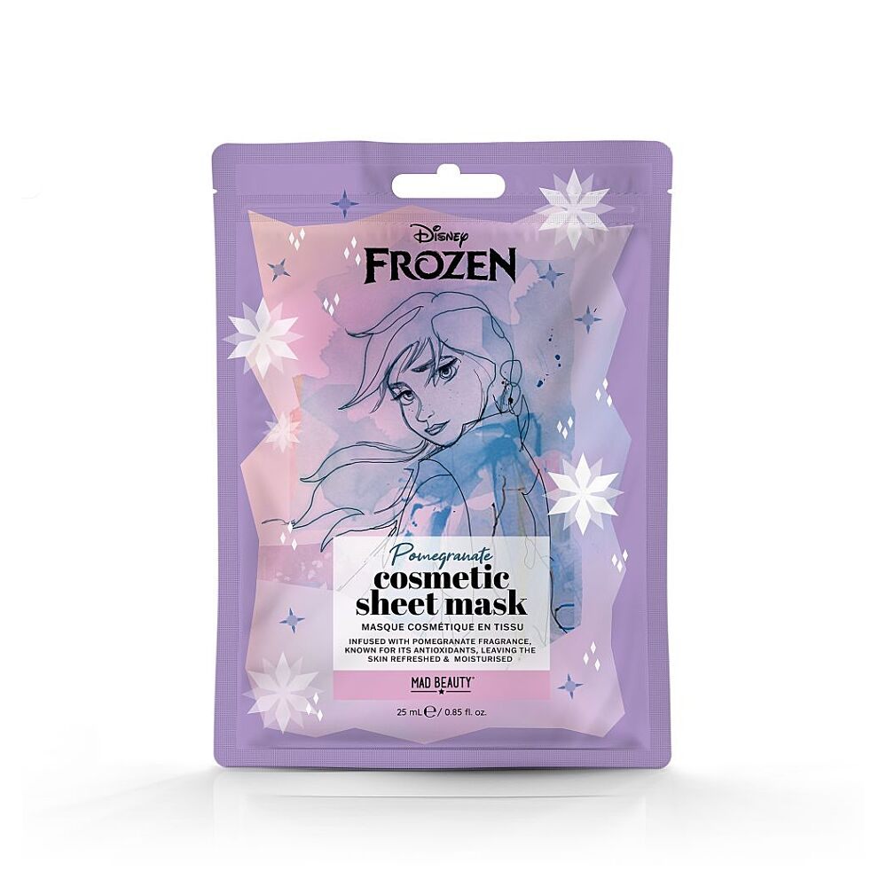 MAD BEAUTY Anna Frozen antioxidační textilní maska na obličej 25 ml