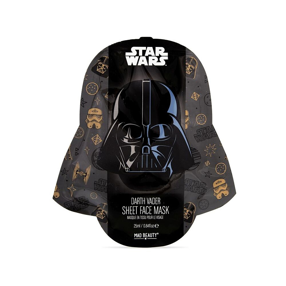 MAD BEAUTY Darth vader star wars antioxidační textilní maska 25 ml