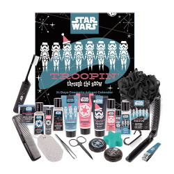 MAD BEAUTY Star wars adventní kalendář v rozkládací krabičce, poškozený obal