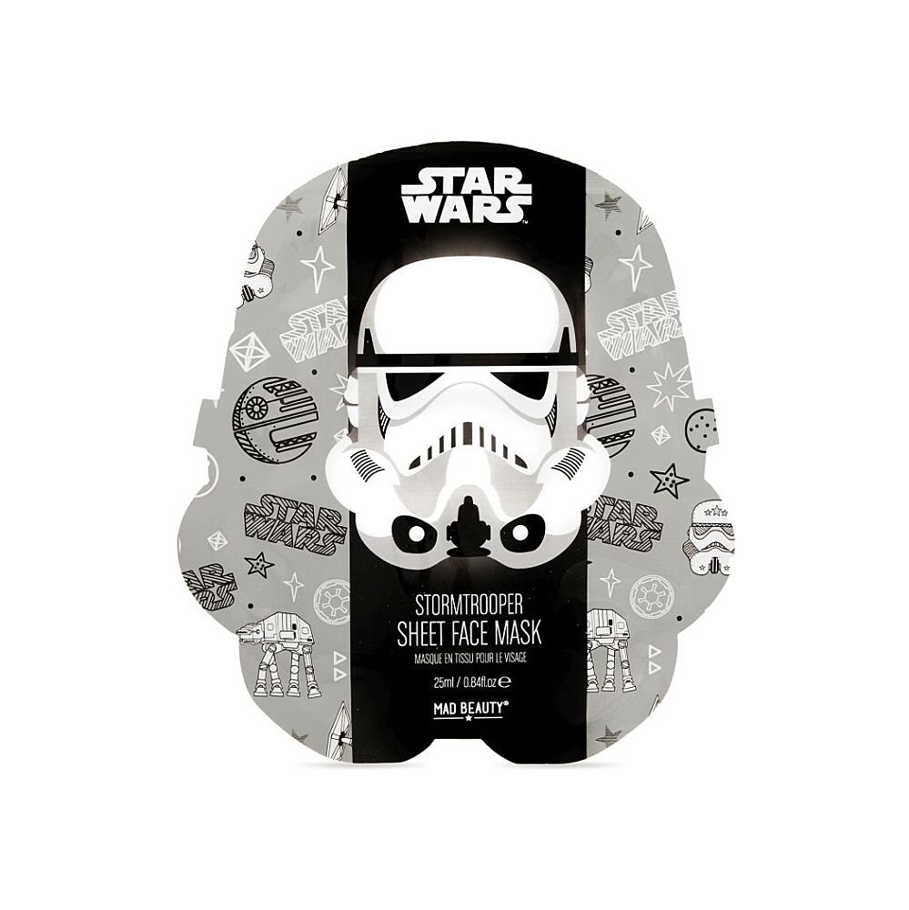 MAD BEAUTY Storm trooper star wars hydratační textilní maska 25 ml