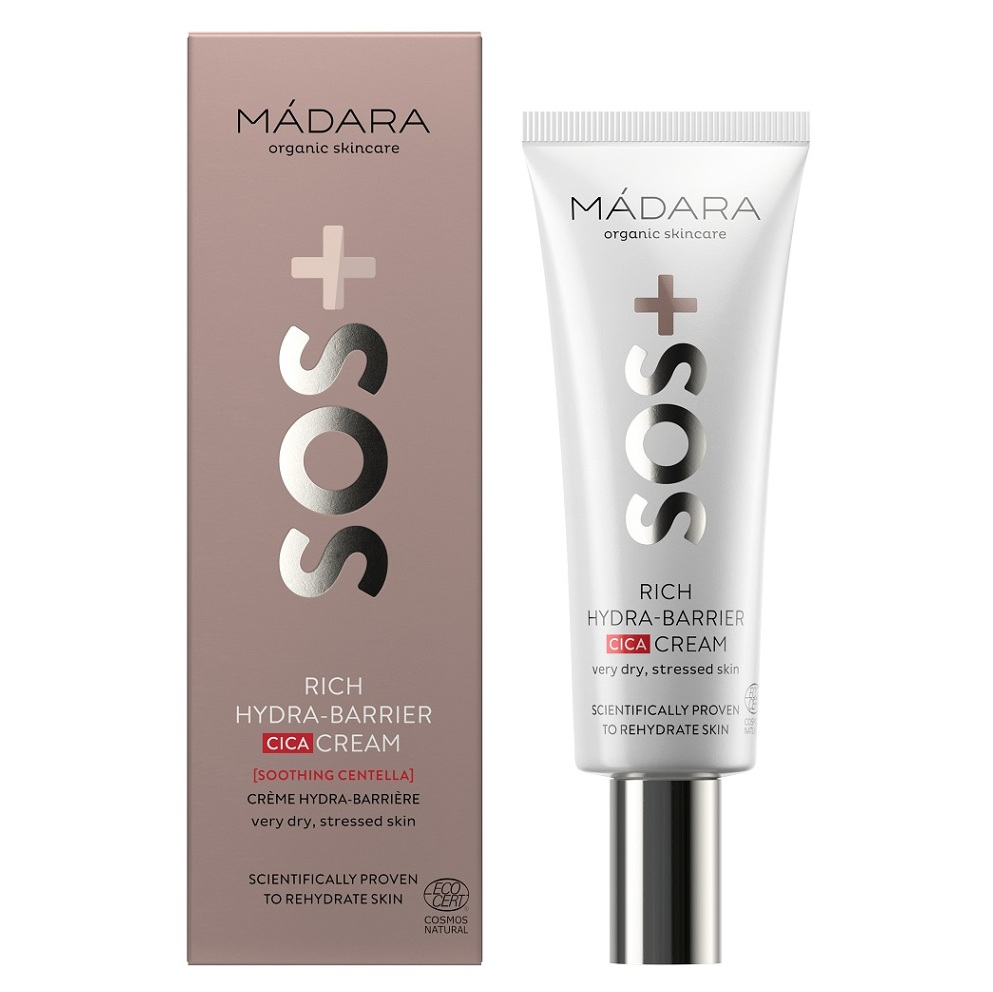 MÁDARA SOS Rich Hydra-Barier Výživný hydratační CICA krém 40 ml