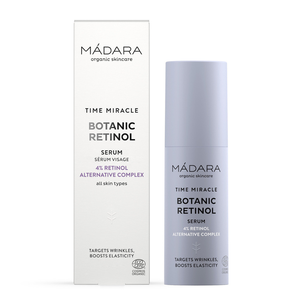 MÁDARA TIME MIRACLE Botanic Retinol pleťové sérum 30 ml