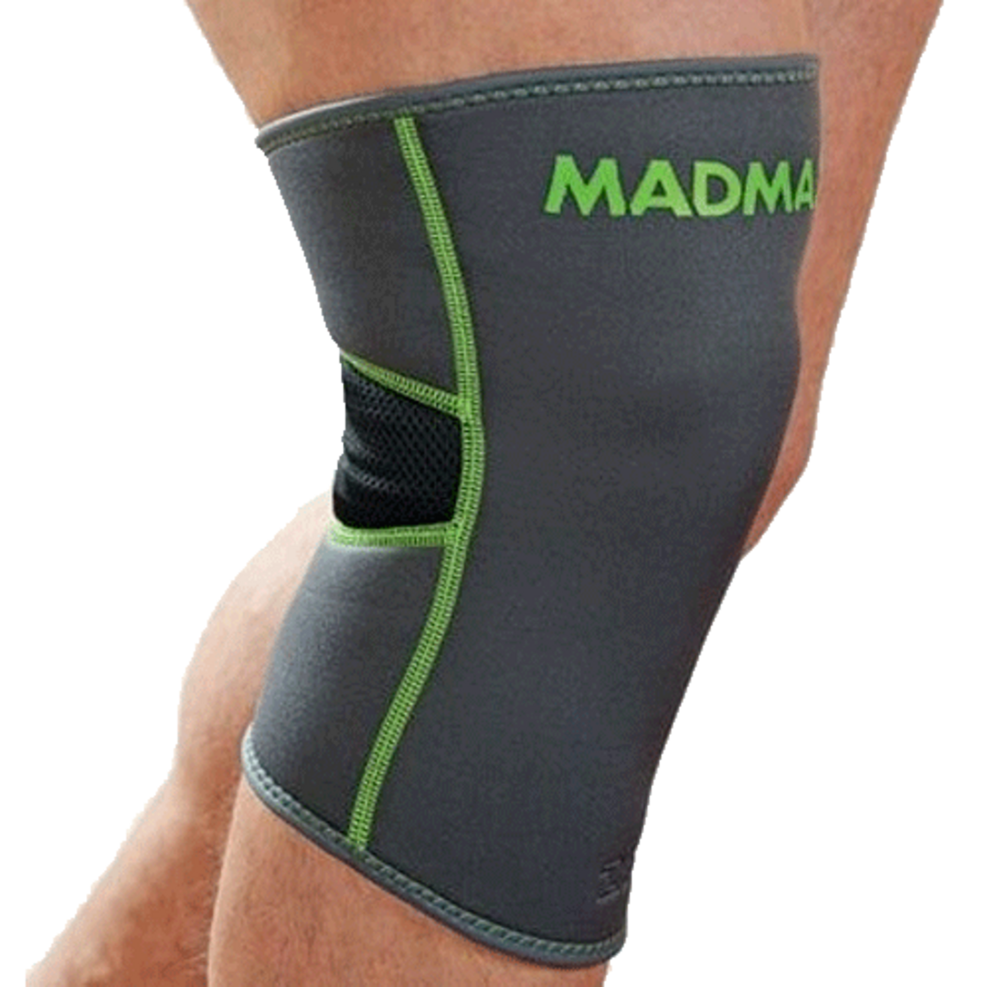 MadMax Bandáž neopren na koleno MFA294 šedá - XXL