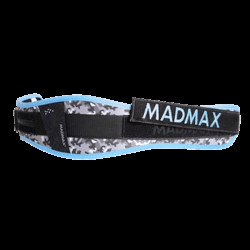 MadMax Dámský fitness opasek Swarovski MFB314 modrý - XS