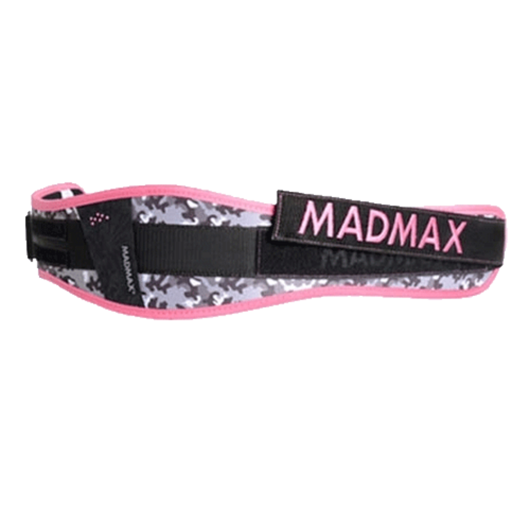 MadMax Dámský fitness opasek Swarovski MFB314 růžový - M