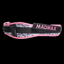 MadMax Dámský fitness opasek Swarovski MFB314 růžový - M