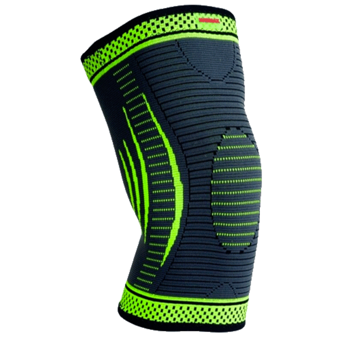 MadMax Kompresní 3D bandáž MFA284 koleno zelená - L